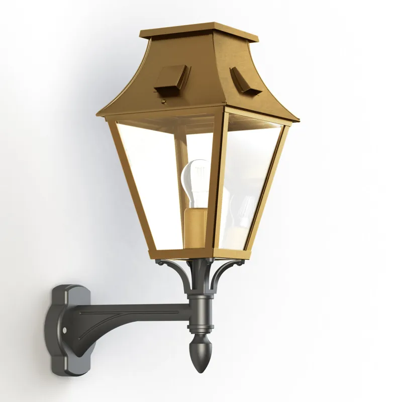 Klassische Außenwandlaterne aus Aluminium oder Messing Vieille France Solange Der Vorrat Reicht